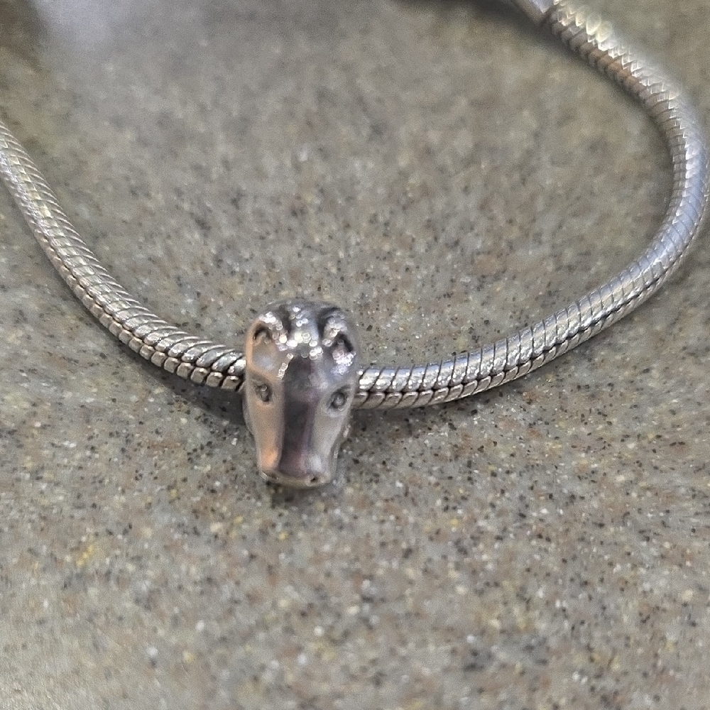 Authentic Pandora Horse Head Charm